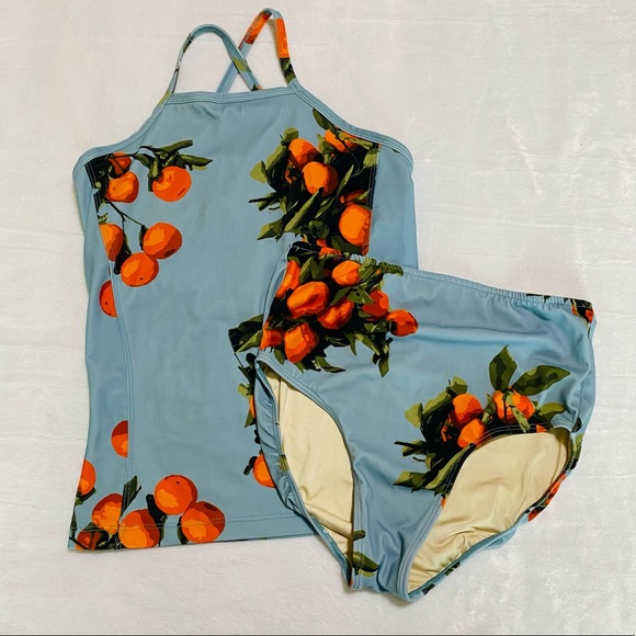 Albion Fit Clementine Swim Suit, Small (S) Tankini and Extra Small (XS) Bottoms - Picture 1 of 7